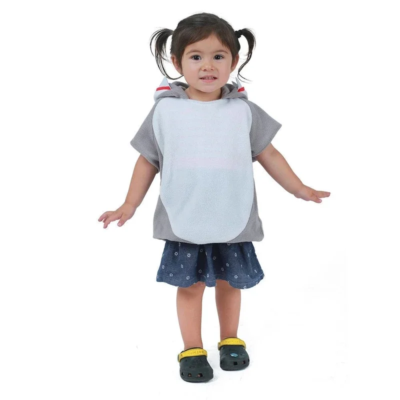Fashion Kids Jumpsuit Cosplay Costume Shark Stage Clothing Fancy Dress Halloween Christmas Props