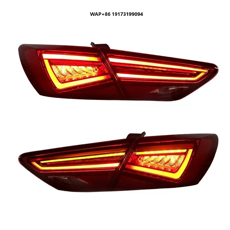 

for VW Seat Leon MK3 5F 2013 2014 2015 2016 Taillight Upgrade Cupra Style Turn Signal Indictorsl Tail Lamps Rear Lights
