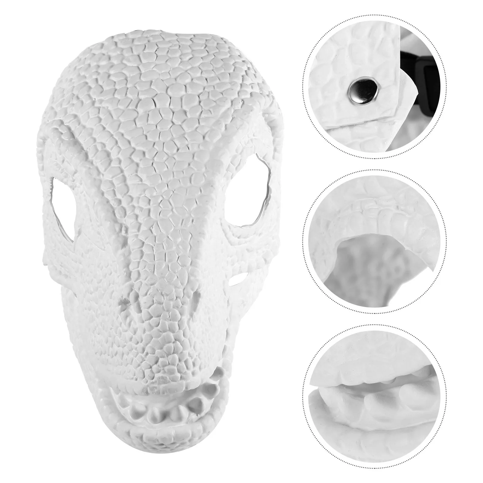 หน้ากากไดโนเสาร์ขยับขากรรไกรได้ สมจริง ครอบคลุมทั้งใบหน้า สำหรับงานฮาโลวีน คอสเพลย์ ปาร์ตี้ ของเล่นสนุกๆ หน้ากากสัตว์ หน้ากากปาร์ตี้