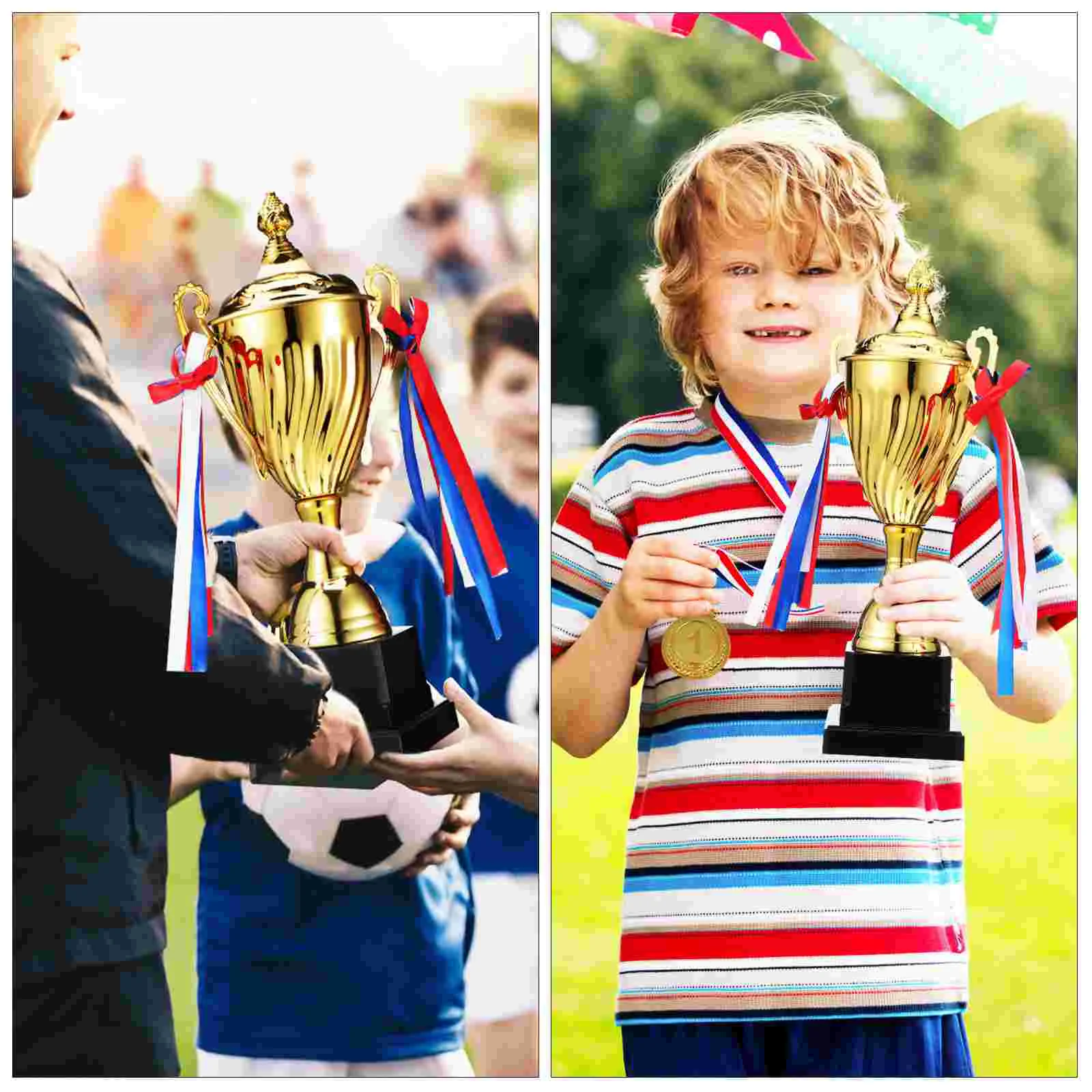 Holiday Supplies League Large Trophy Cup Award Gold Decor Football Big Soccer Trophies Golf Child