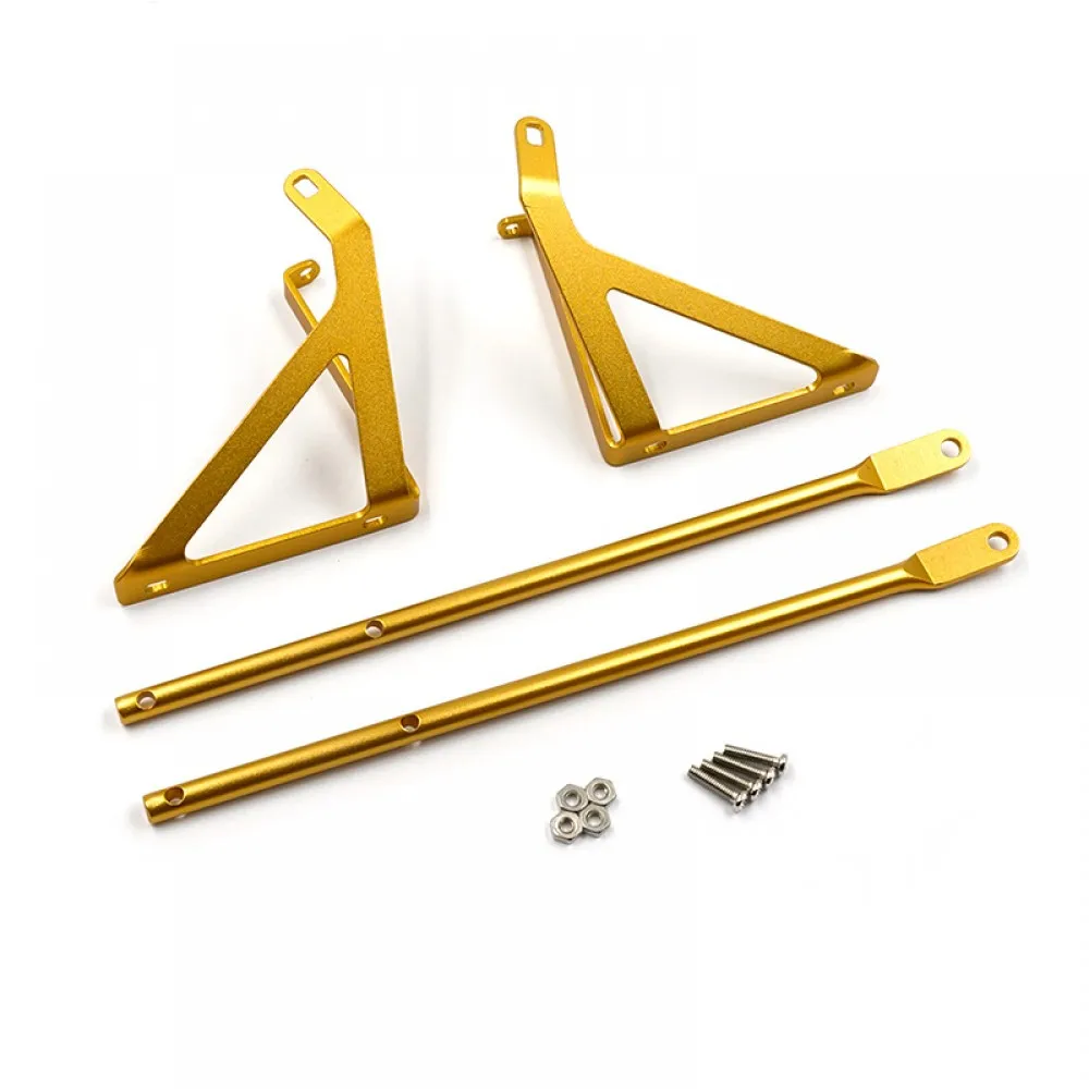 XTRA SPEED ALUMINUM SIDE BUMPER GOLD FOR KYOSHO JAVELIN OPTIMA TURBO OPTIMA#XS-OM27071GD