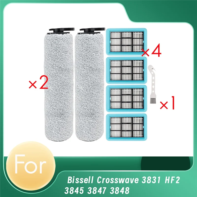 For Bissell Crosswave Hard Floor Expert Vacuum 3831 HF2 3845 3847 3848 Vacuum Cleaner Part B0555 1637755 1632973-A77G