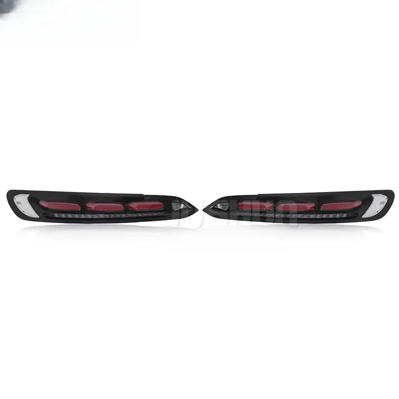 الضوء الخلفي LED لسيارة Mercedesbenz AMG GT 2015-2018 ترقية نمط جديد LED أضواء خلفية التوصيل والتشغيل #2