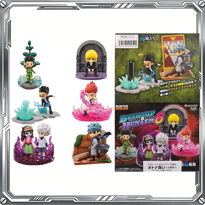 

Genuine RE-MENT HUNTER×HUNTER DesQ 6 Killua Alluka Zoldyck Hisoka Open Box Pick Your Favorite Style Miniature Food Toy Figurine