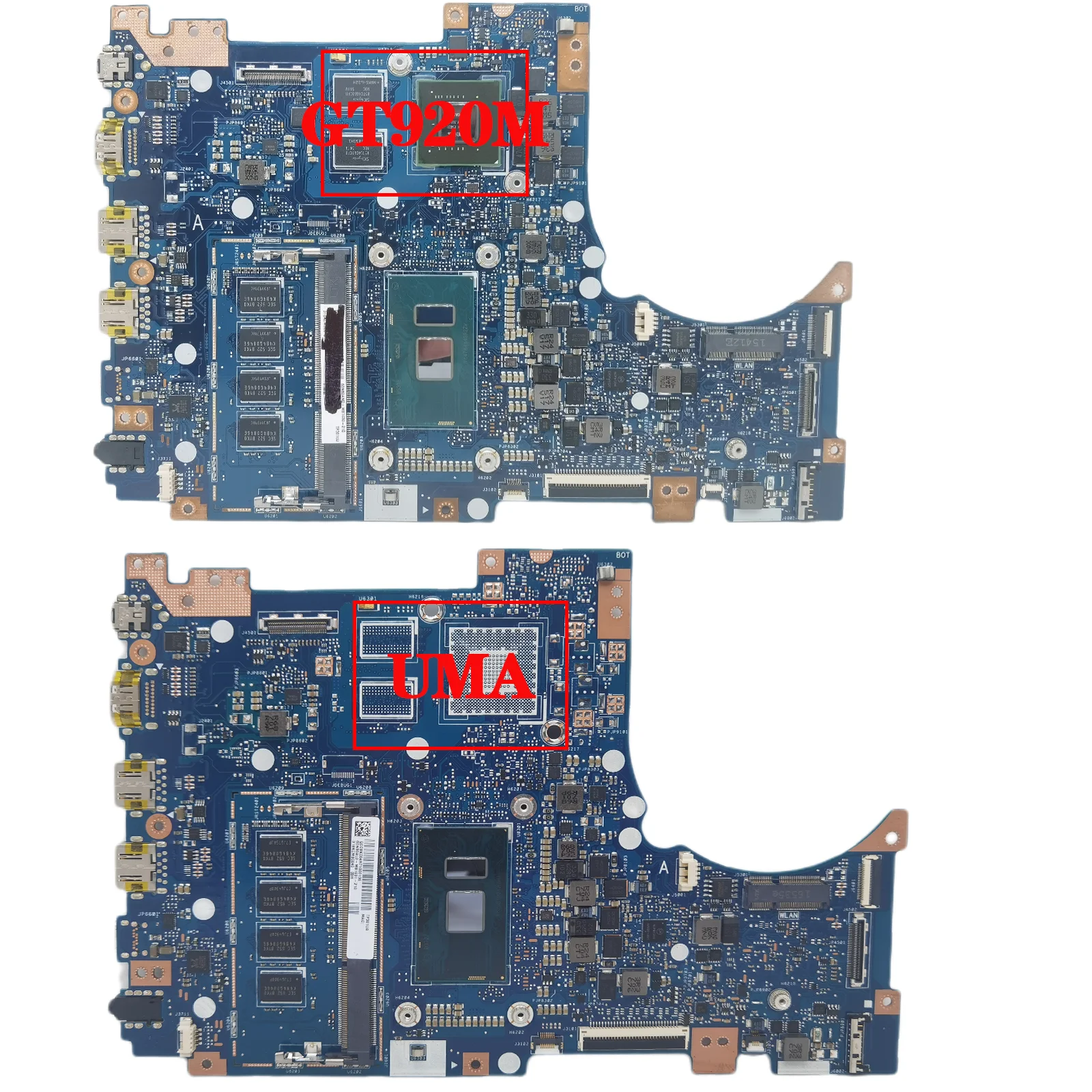 Imagem -02 - Kefu-notebook Mainboard para Asus Vivobook Flip Placa-mãe Laptop i3 i5 i7 4gb de Ram Uma Gt920m Tp301uj Tp301ua Tp303ua