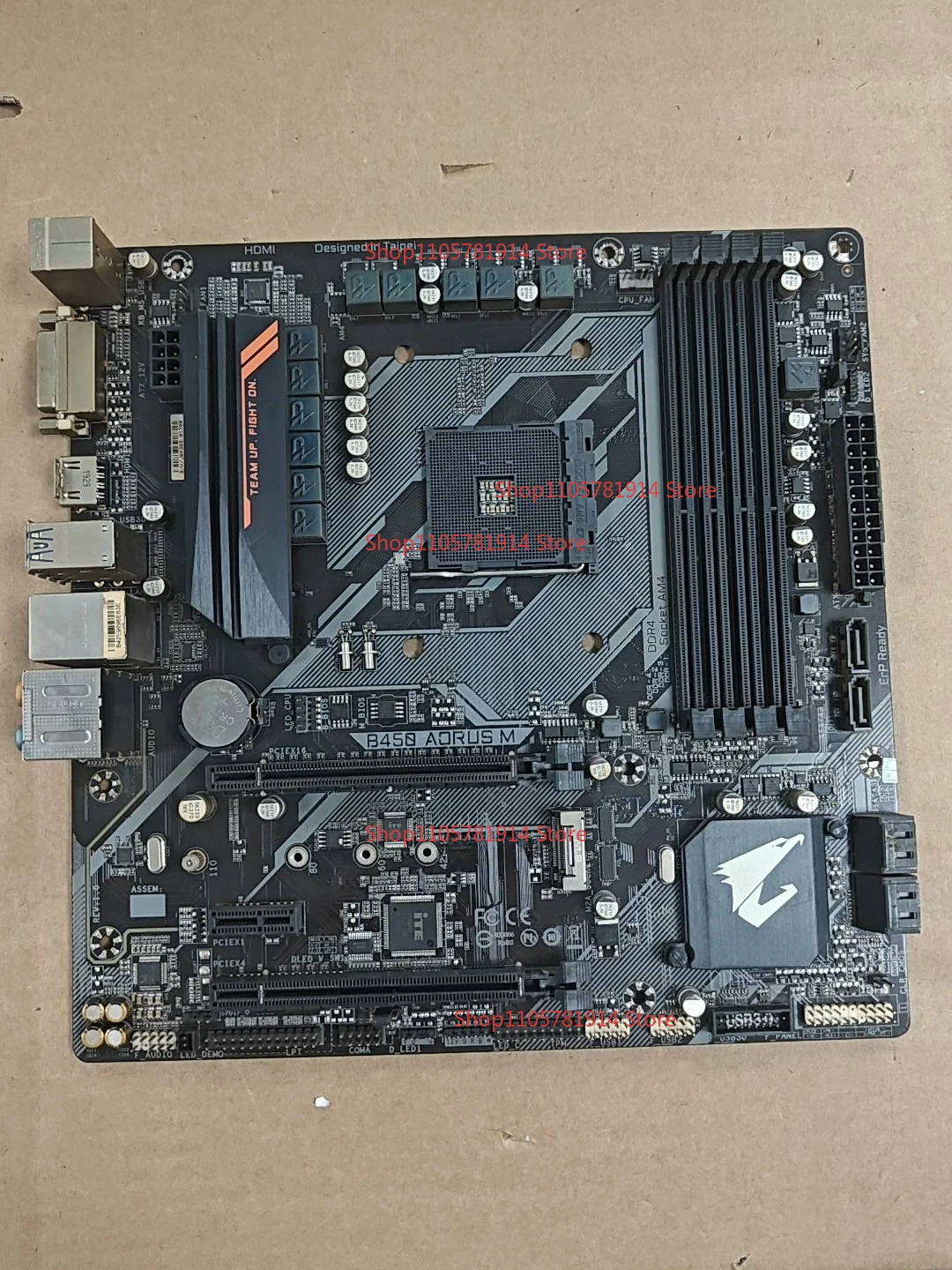 For Gigabyte B450 AORI M Main Board, AMD AM4 Interface, Support Radeon RX Series Processor