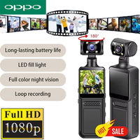 OPPO 8K Sports Action Camera Portable WiFi Digital Video Recorder Police Body Camera Infrared Night Vision Micro Camera New