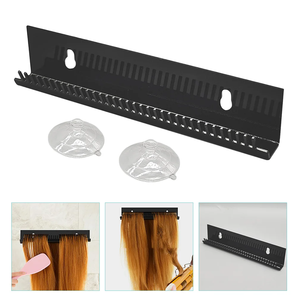 Display Stand Hair Extension Salon Holder Rack Modeling Shelf Plastic Portable