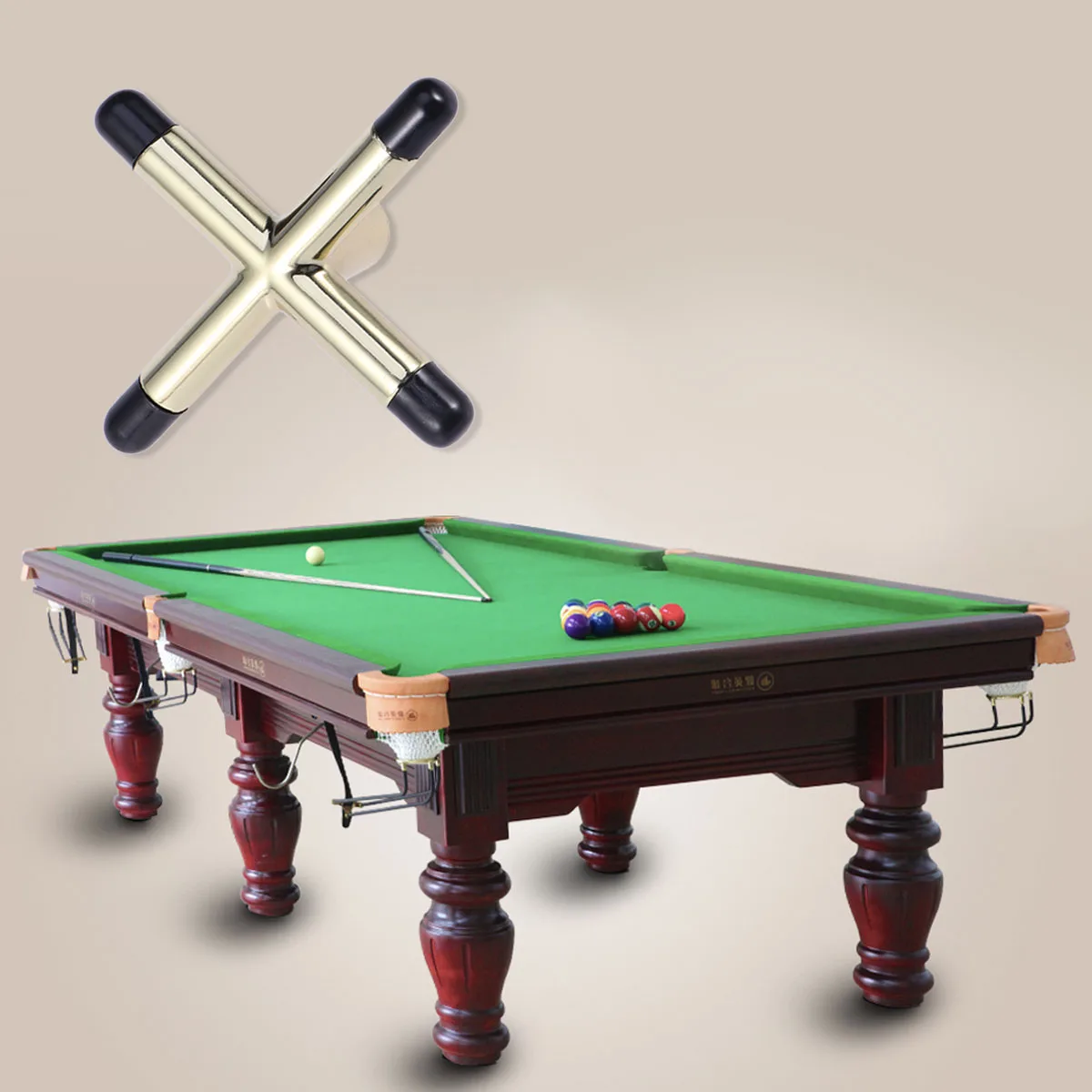 

Pool Cue Rack Premium Material Stable Structure Portable Pool Stick Holder Billiard Supplies Accessory for Amateurs