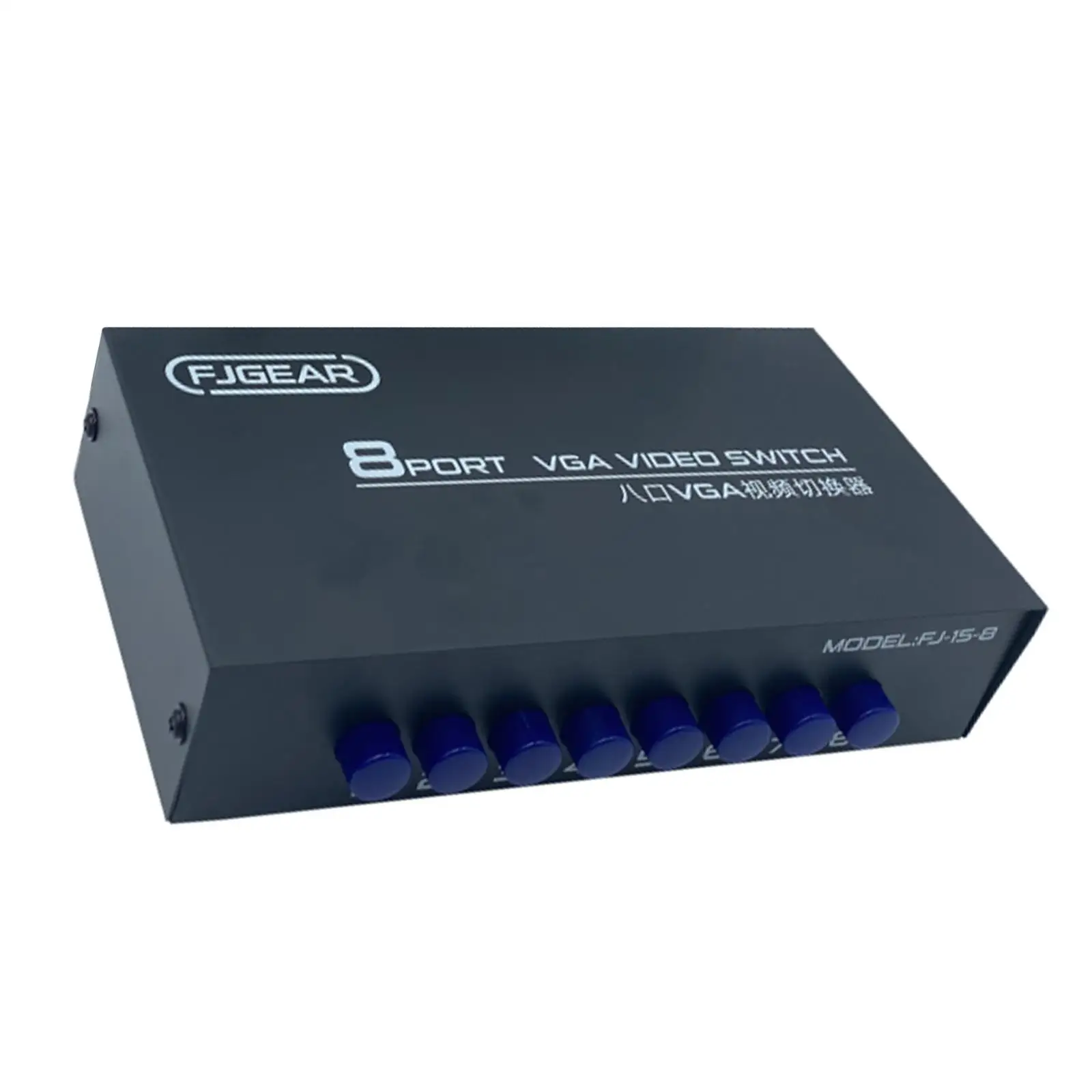 

8 переключателей VGA Ручной видеопереключатель X 1 селектор 8 ПК