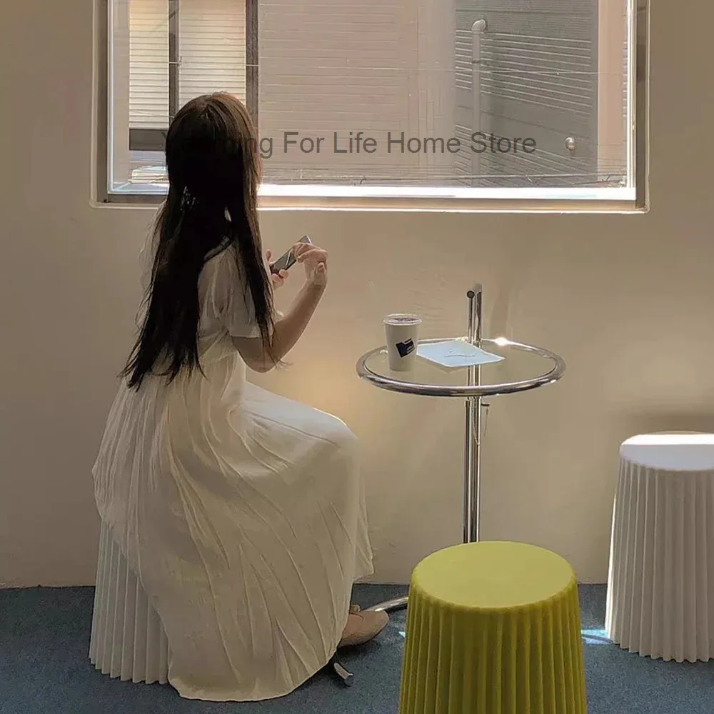 

Show Round Coffee Tables Modern Aesthetic Elegant Round Coffee Tables Nordic Space Saving Simple Mesa Centro Unique Furniture