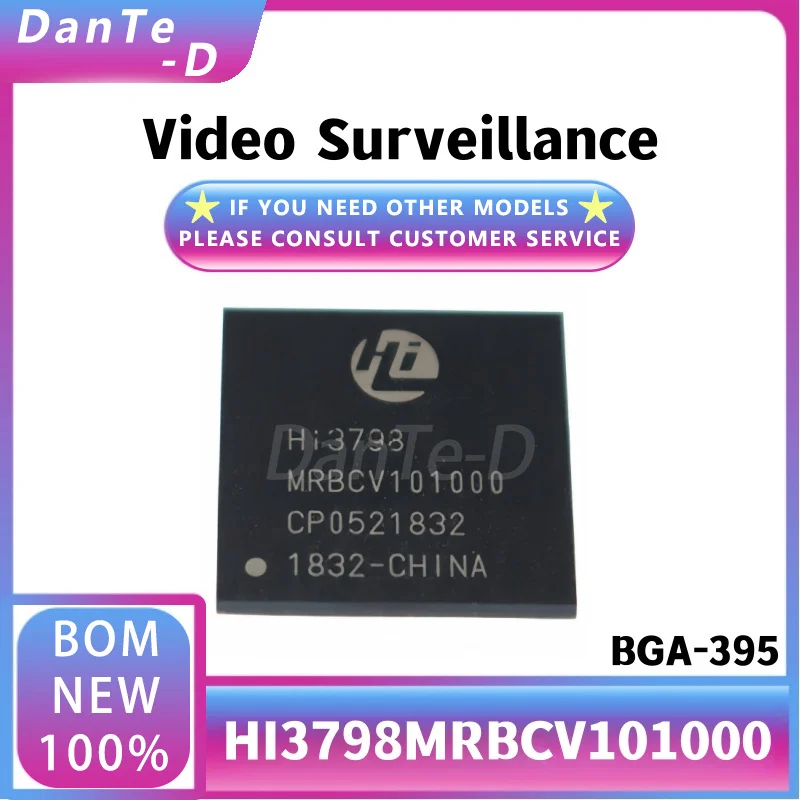 HI3798MRBCV101000 BGA-395 Video surveillance IC Original authentic