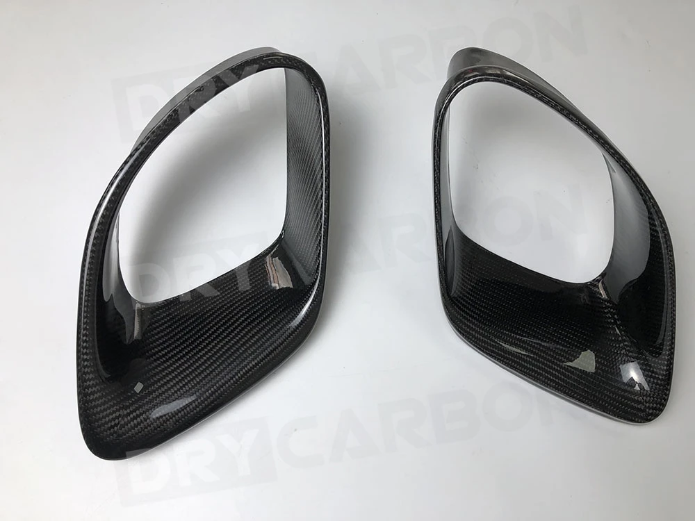 Paraurti posteriore in fibra di carbonio Presa d'aria Trim Uscita laterale Copertura del telaio di aspirazione Car-styling Bodykits per Porsche 986 Boxster 1996-2004