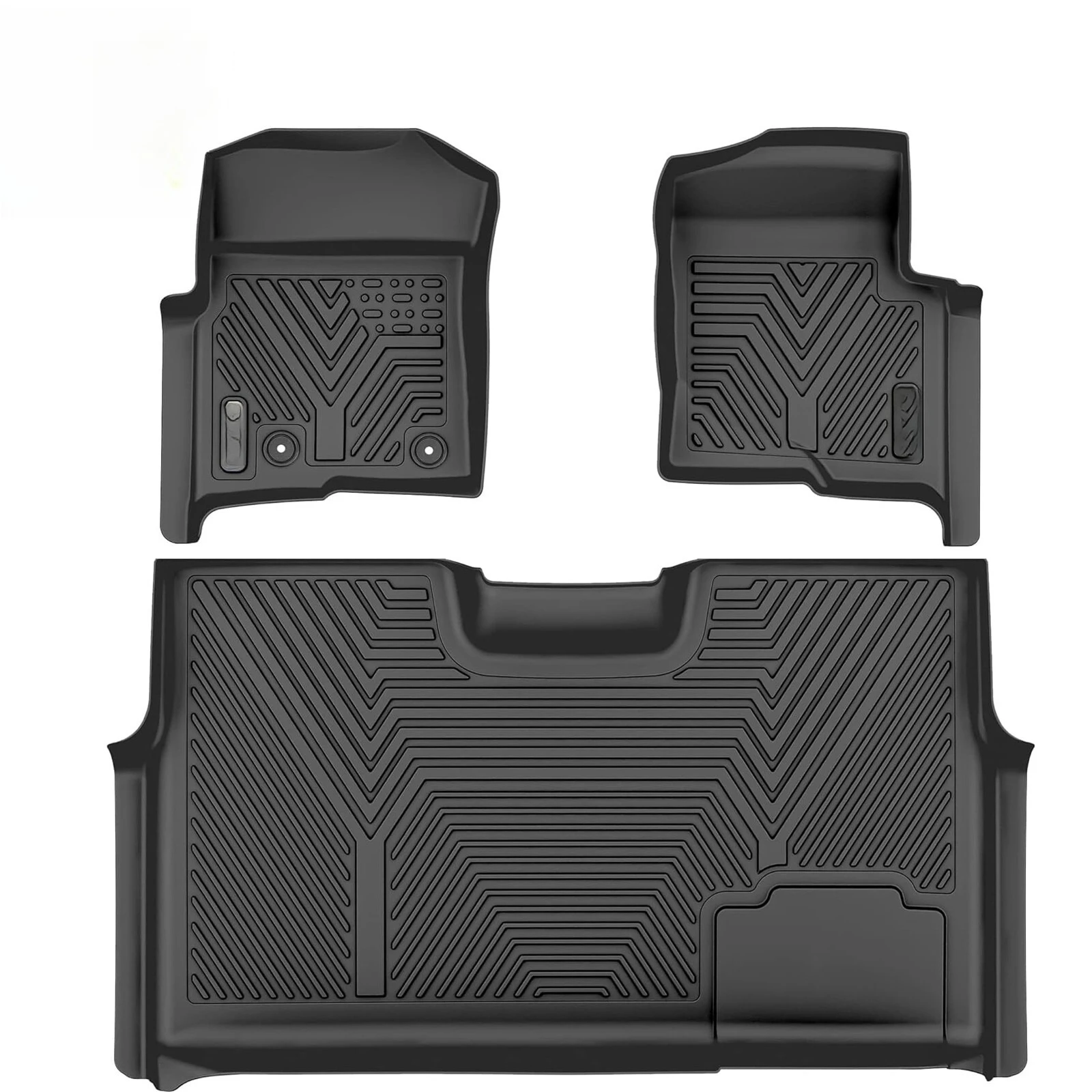 

Автомобильные коврики-вкладыши для Ford F-150 F150 SuperCrew Cab 2010-2014 из ТПЭ, всепогодные