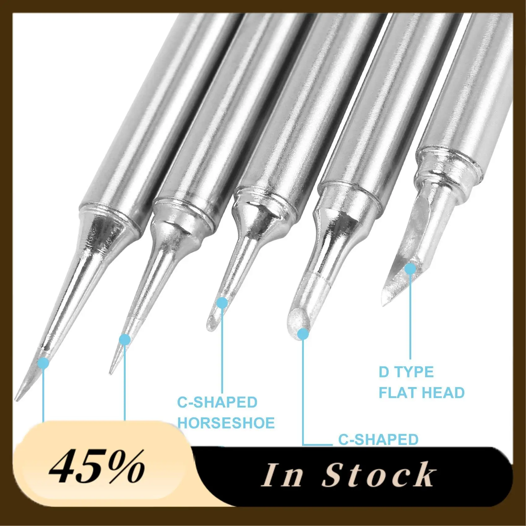 

2025 Trendt12 Soldering Iron Tips Special Set T12-BCM2 ILS KU C1 JL02 For Cellphone Mobilephone & Computer Repairing
