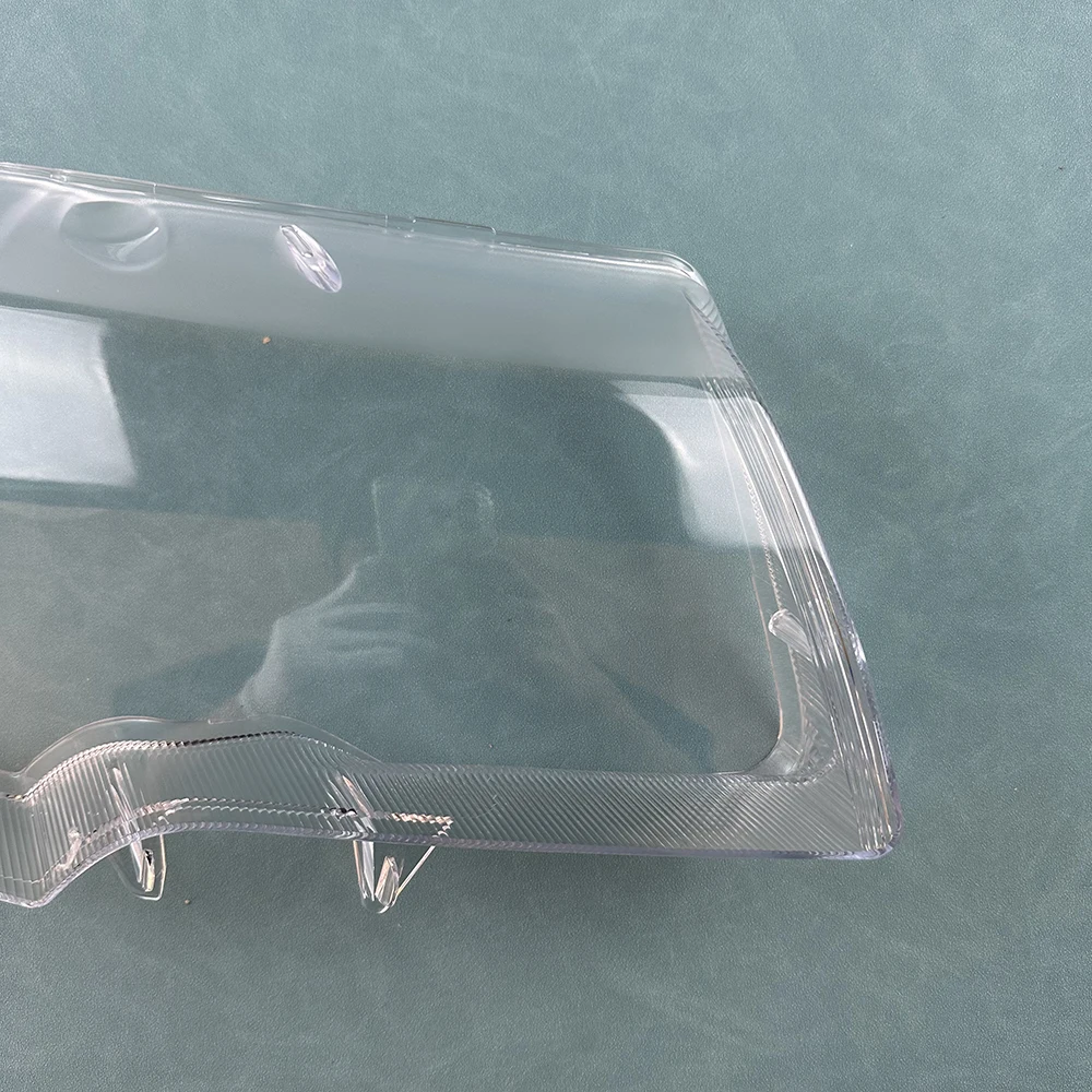 لسكودا سوبيرب 2009-2013 غطاء المصباح شفاف عاكس الضوء كشافات قذيفة شبكي استبدال العدسة الأصلية #3