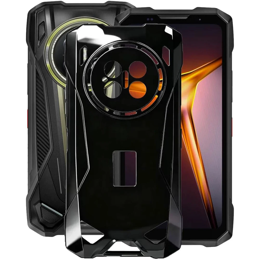 Funda de teléfono de TPU suave para Doogee V Max 2Pro, Funda protectora de silicona para teléfono Doogee V Max 2 Pro de 6,78 pulgadas