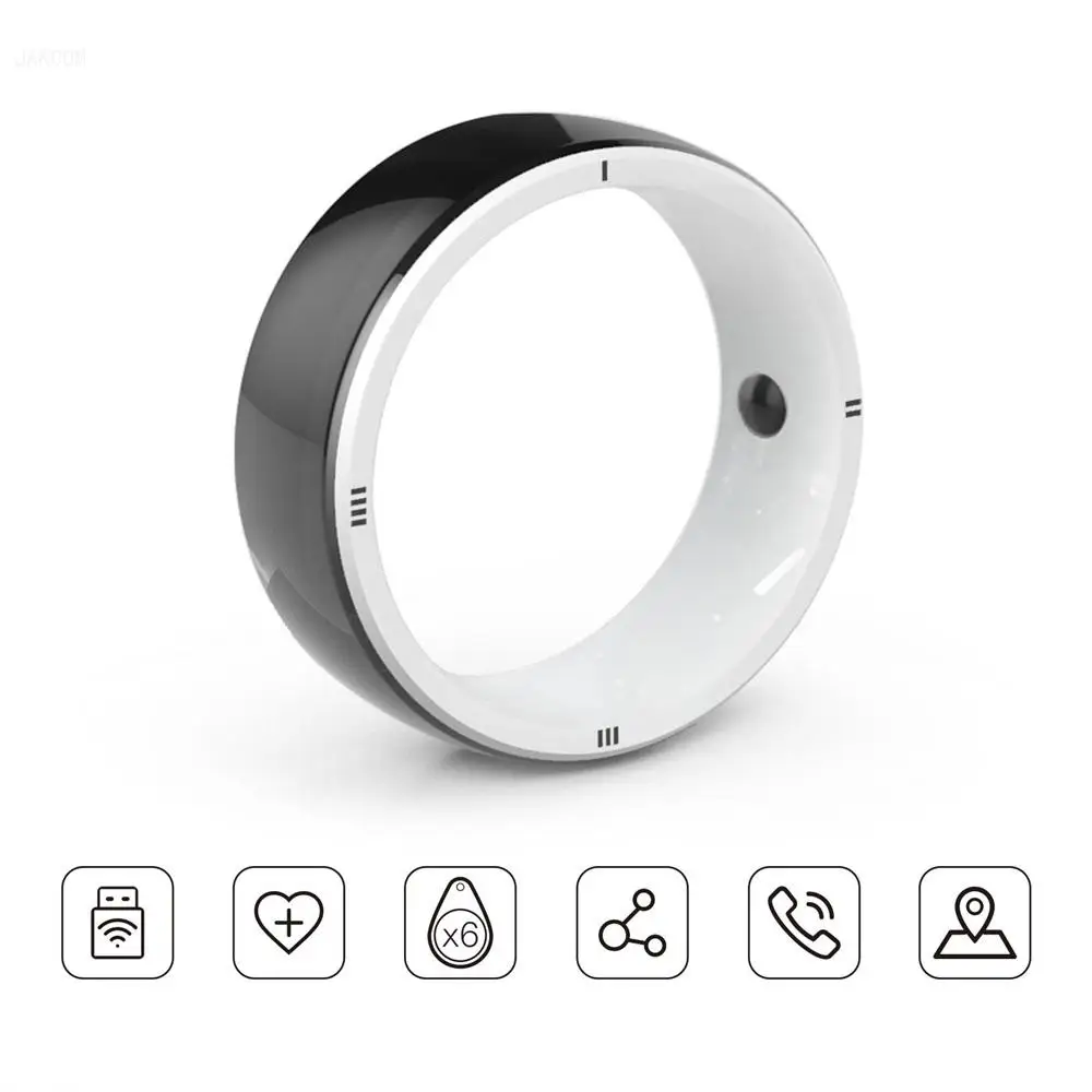 

JAKCOM R5 Smart Ring New product as duplicator card clone mashine nfc steel tags rewritable keyring stainless cake ring radio