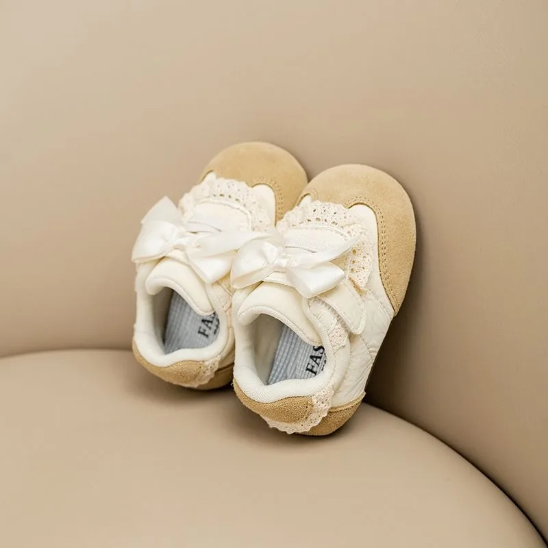 Girls Princess Functional Walking Shoes for Infant Girls Soft Sole Anti Slip Baby Booties 0-3 Years Autumn 2026​