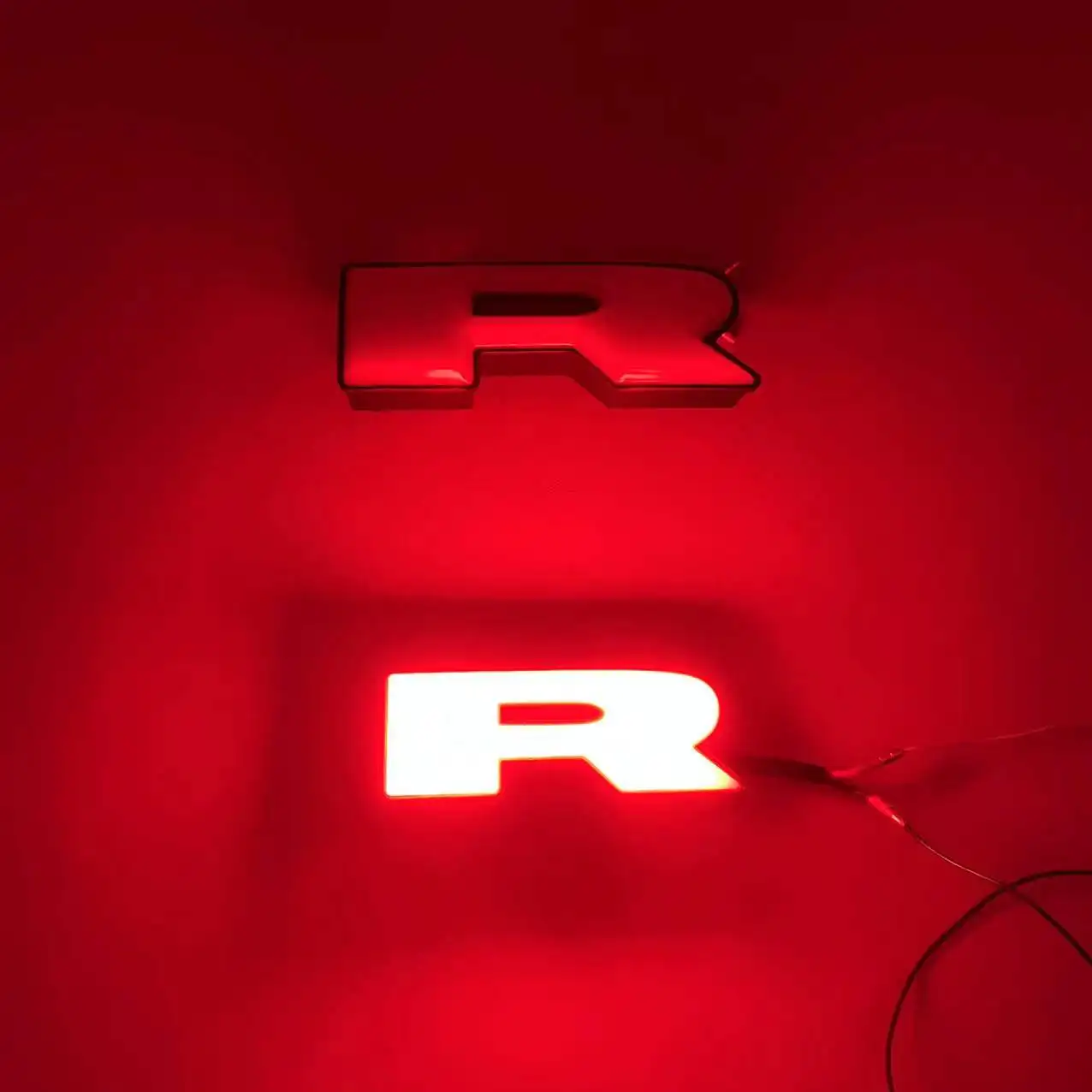 Car Front Grill LED Light Car LED Letters RAM Logo Letters For Dodge RAM 1500 2500 3500 2009-2019