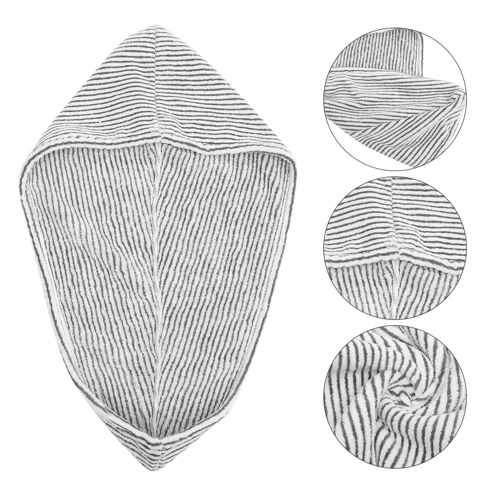 المرجان الصوف سميكة الشعر عمامة تجفيف غطاء سوبر ماصة لينة الشعر التفاف منشفة سريعة الجافة حمام دش قبعة قابلة لإعادة الاستخدام للنساء