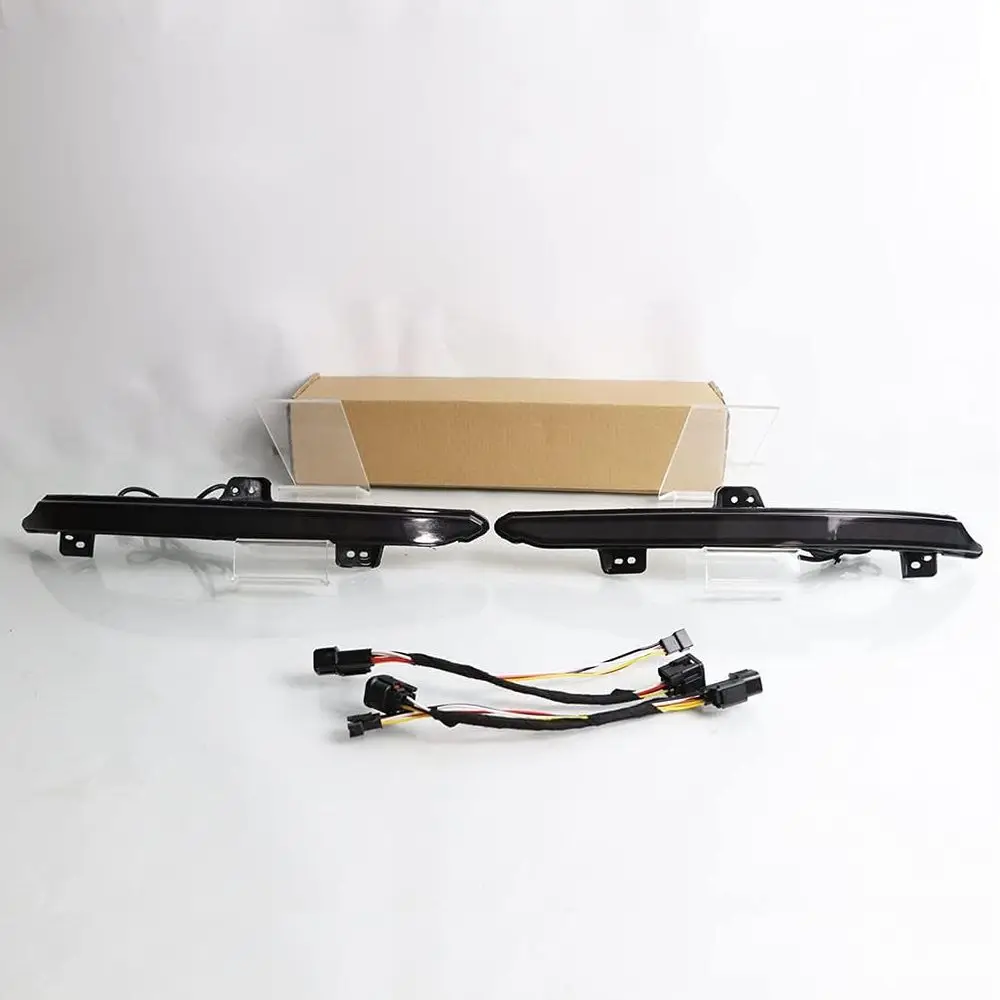 أضواء خلفية LED متتابعة مع عاكس المصد الخلفي، إشارة الانعطاف، الفرامل، القيادة، مصابيح الضباب لـ 2018-2022 Honda Accord 10th Ge