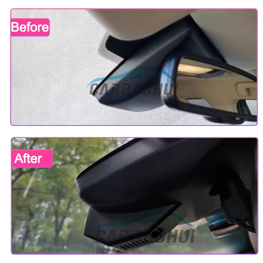 For Lexus NX NX300H NX300 NX200T NX200 NX 300H 300 200T 200 2018-2021 Plug and play Car DVR Camera Dash Cam 4K 2160P APP Control