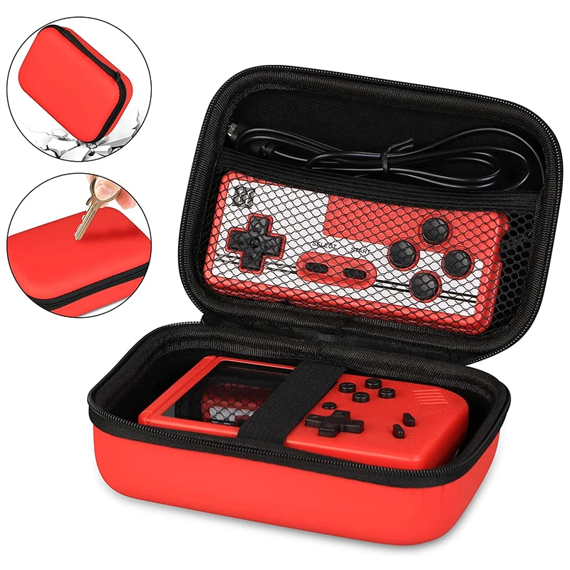 Retro portátil mini console de videogame para crianças, jogador de jogo portátil, 400 jogos embutidos, 3.0 Polegada tela LCD, presente de 8 bits,