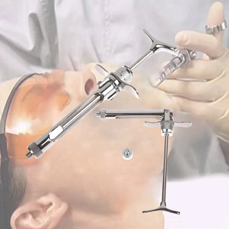 

1 шт., высококачественный стоматологический шприц из нержавеющей стали, аспирационный стоматологический хирургический инструмент, стоматологические инжекторы, инструменты