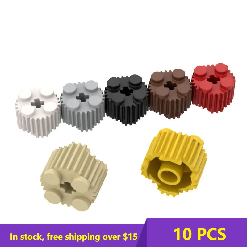 

10PCS MOC 92947 2x2 Cylinder Bricks High-Tech Assembles Particles Building Blocks DIY Education Assembly Parts Toy For Kid Gift