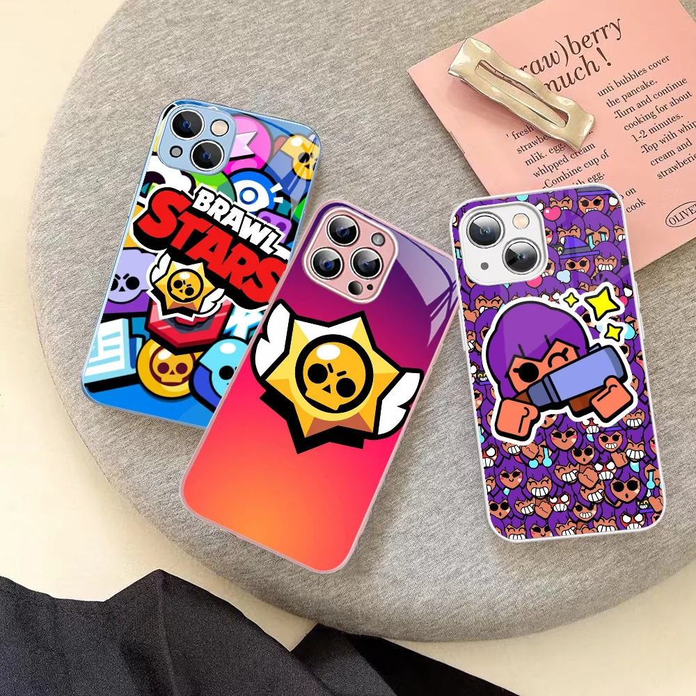 

Games Stars Phone Case Tempered Glass For Iphone 14 13 12 11 Pro Mini XS MAX 14Plus X XS XR Fundas