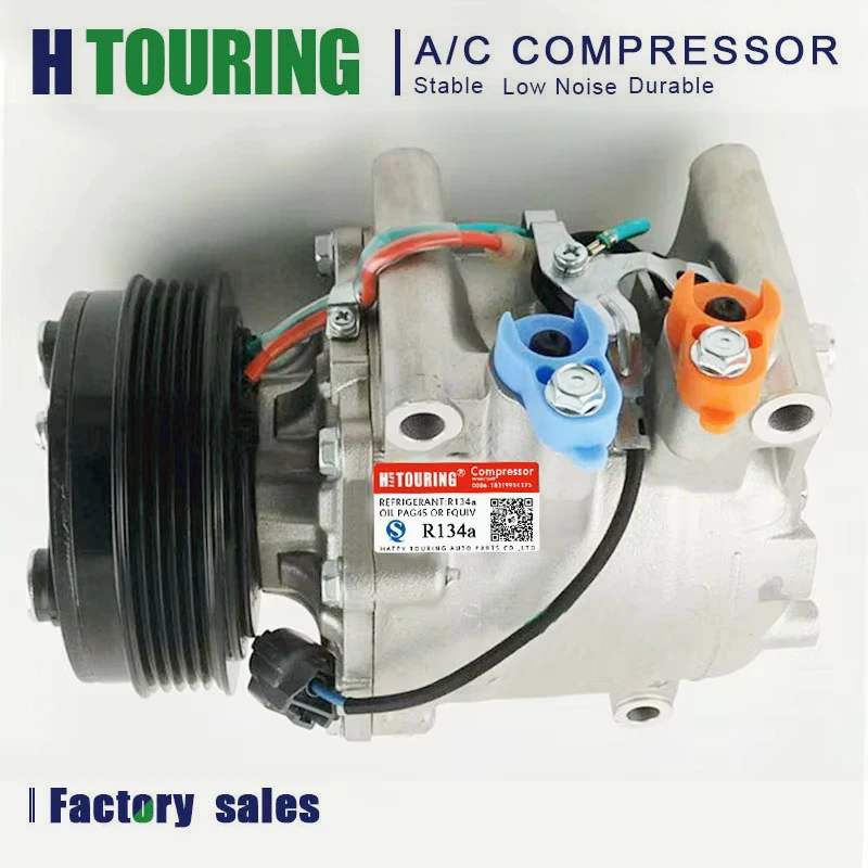 

TRS090 AC Compressor for Honda Jazz 2002-2008 38810PWA006 38810-PWA-006 38800-PCM-A02 38800-P14-006 38810-PWA-J02 97878 98878