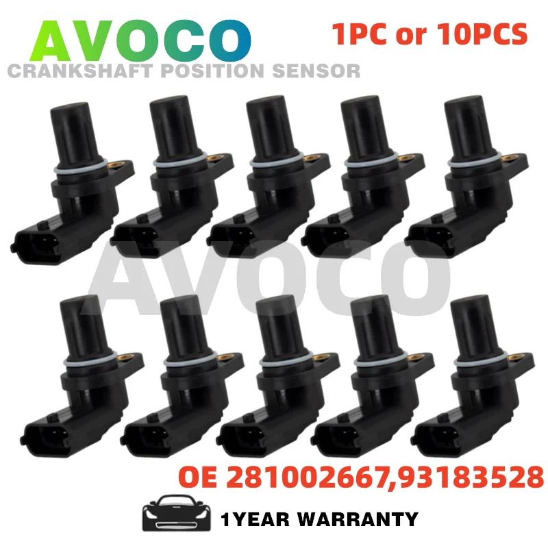 Sensor de posición del árbol de levas 281002667, 1/10 Uds., para I-veco Daily, Fiat Ducato, Peugeot Boxer, Manager, Citroen Relay, Jumper, Ram ProMaster