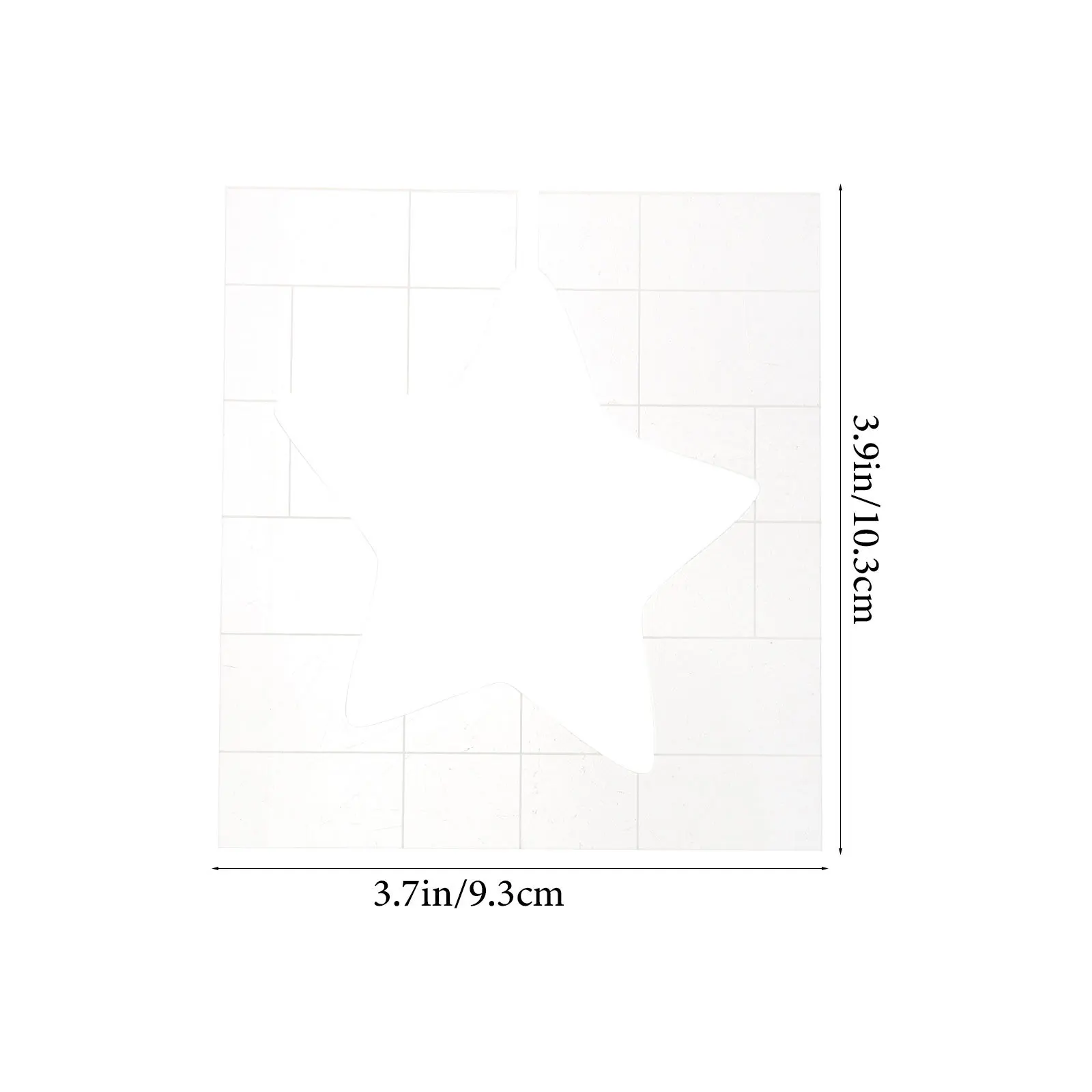 الاكريليك قالب اللحف شكل نجمة خليط DIY بها بنفسك الخياطة التطريز الاستنسل اللحف الإستنسل قالب الخياطة أداة للحرف اليدوية