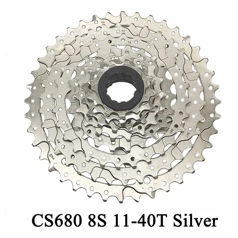 SUNRACE CSM680 8 Speed Cassette Sprocket for Mountain Bike 42T Silvery Bicycle Freewheel 40T for SHIMANO SRAM Bicycle Parts