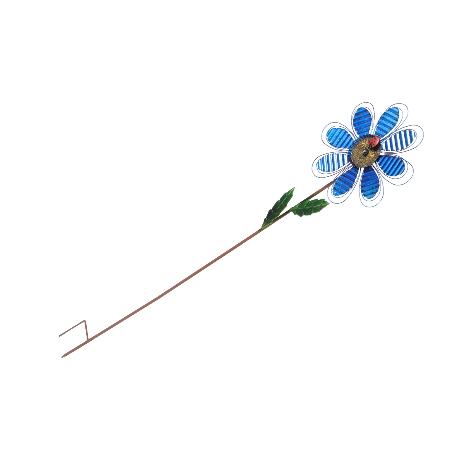 

Iron Windmill Metal Flower Toy Child Miniature Models Courtyard Decorative Windmills Garden Pinwheel Smooth Surface