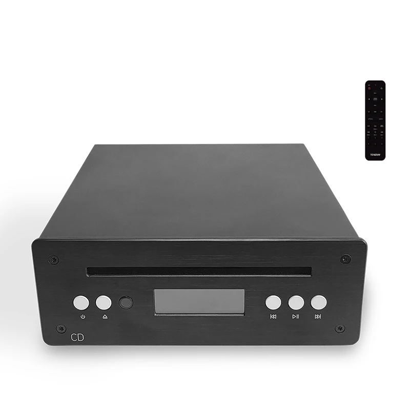 

Mental Chassis Solid Hi End CD Player MQA HiFi Lossless Stereo Disc CD Player For Home Theater System with Optical RCA Output