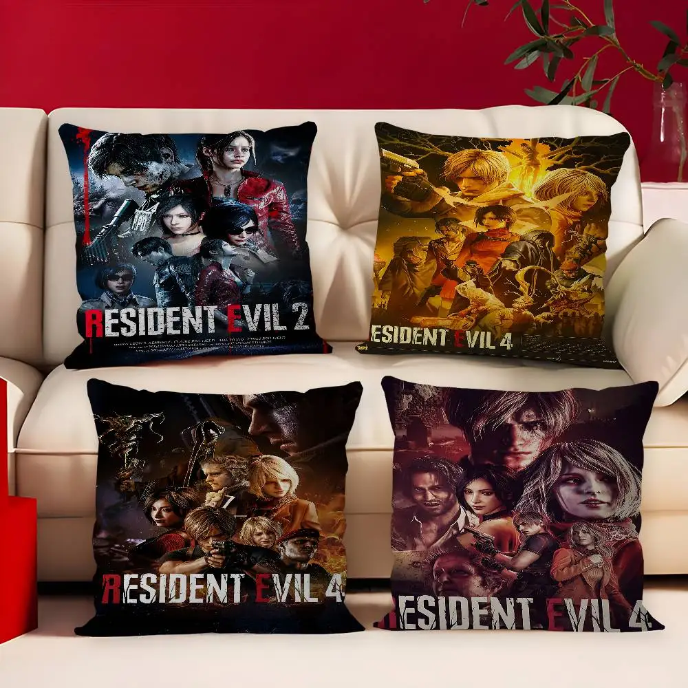 Game R-Resident Evil Personalized Pillow Cover Kids Bedroom 