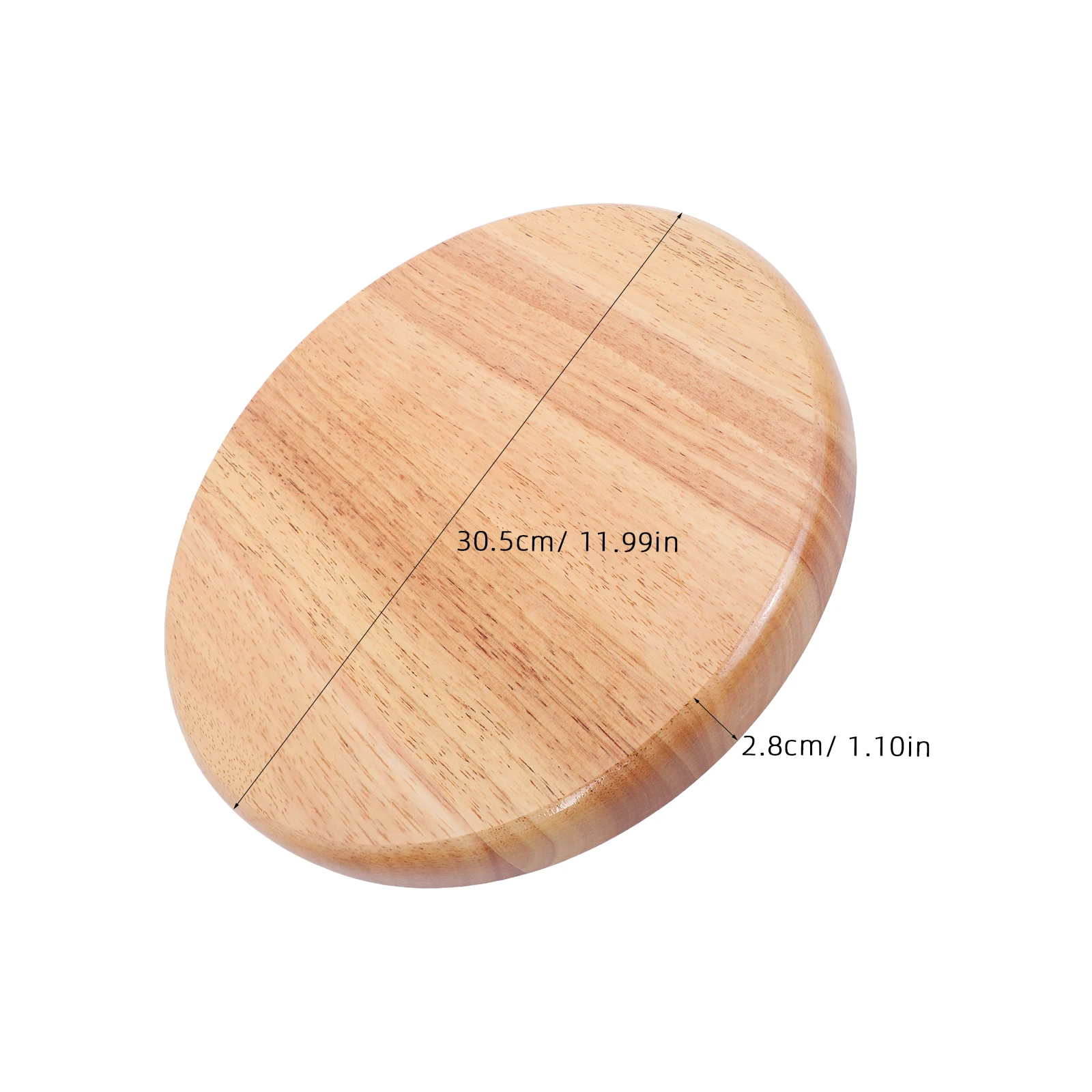 استبدال مقعد البراز المستدير من الخشب الصلب، سطح كرسي الطعام السميك لمقاعد للبار وكراسي المقصف للاستخدام التجاري من الخشب #4