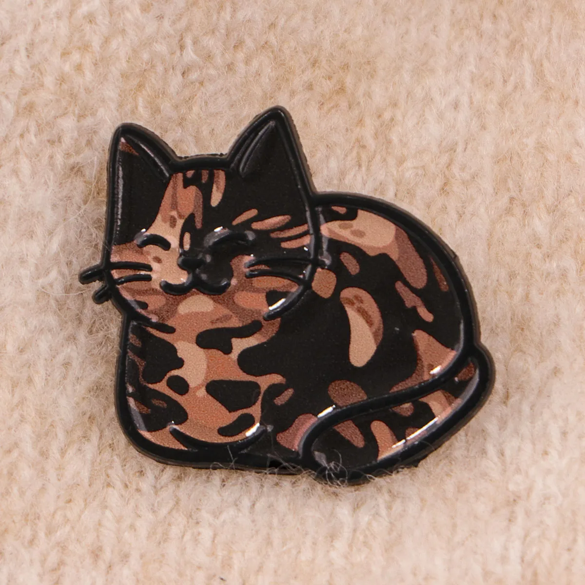 Cute Black Cats Enamel Pin Cartoon Anime Brooch Lapel Pins Badge on Backpack Clothing Accessories Fashion Jewelry Friends Gifts image 5