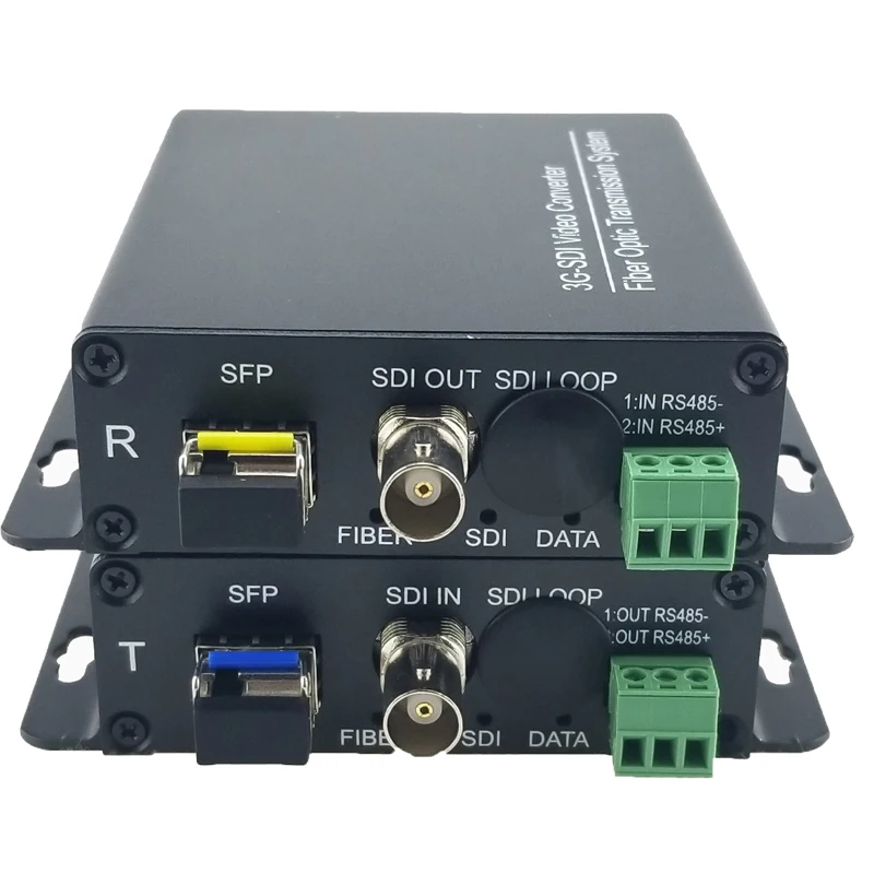 

1310nm1550nm CWDM 1ch Оптическое волокно 3G SDI видео удлинитель система поддержки SFP трансивер