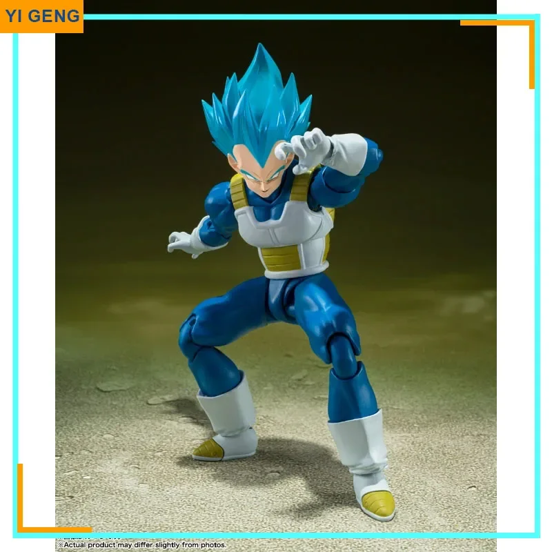 

Original Bandai Dragon Ball Shf Super Saiyan God Vegeta Unwavering Saiyan Pride Anime Action Figure Model Doll Kid Gifts