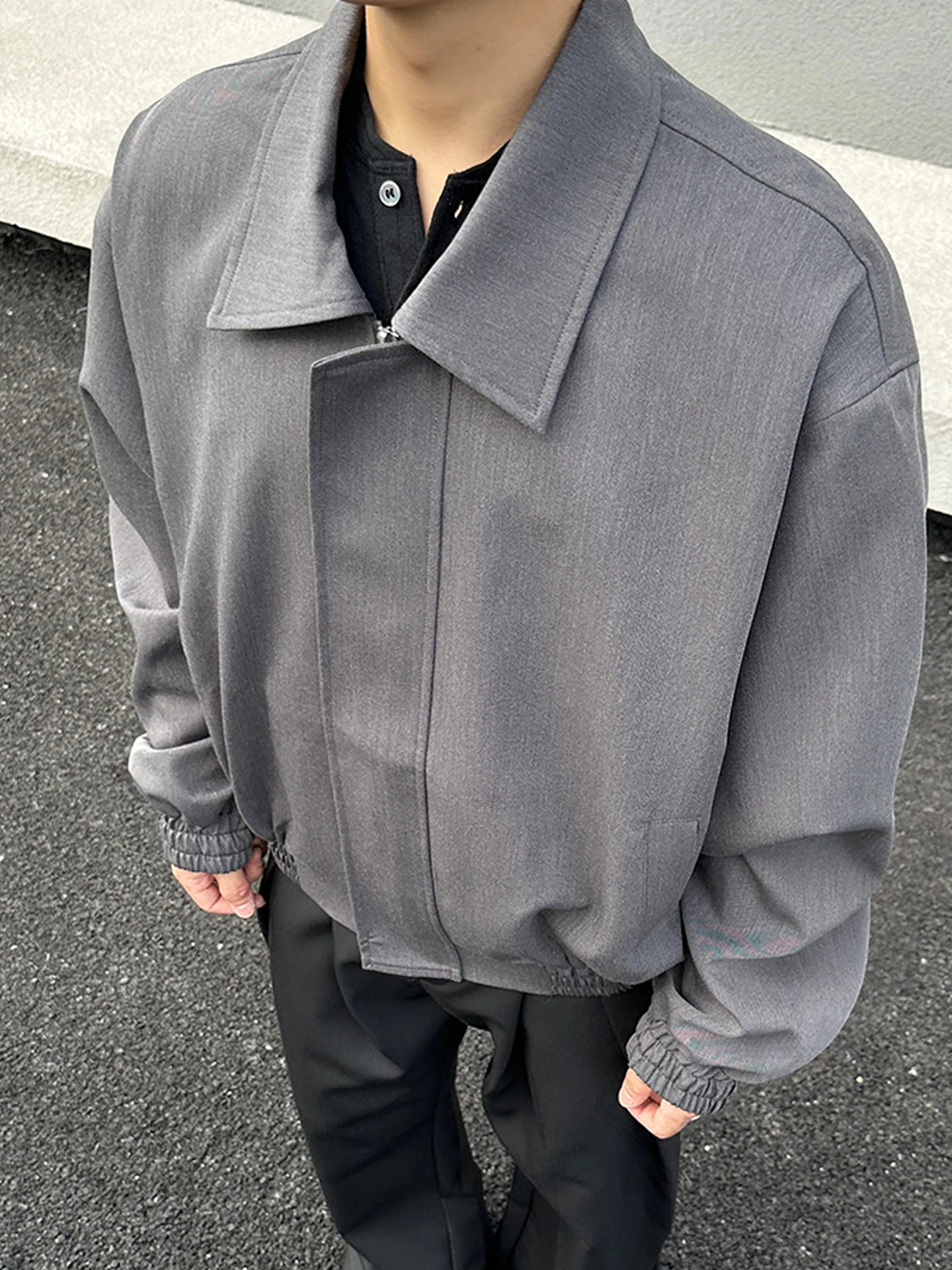 

Мужская куртка Cleanfit в американском стиле, осенняя, с подплечниками, бейсбольная куртка свободного кроя, молодежная мода