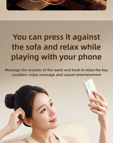 Imagen 2 del producto Pistola de Masaje con 32 cabezales, Masajeador de luz roja con vibración de frecuencia inalámbrica profesional de alta calidad para músculos de tejido profundo