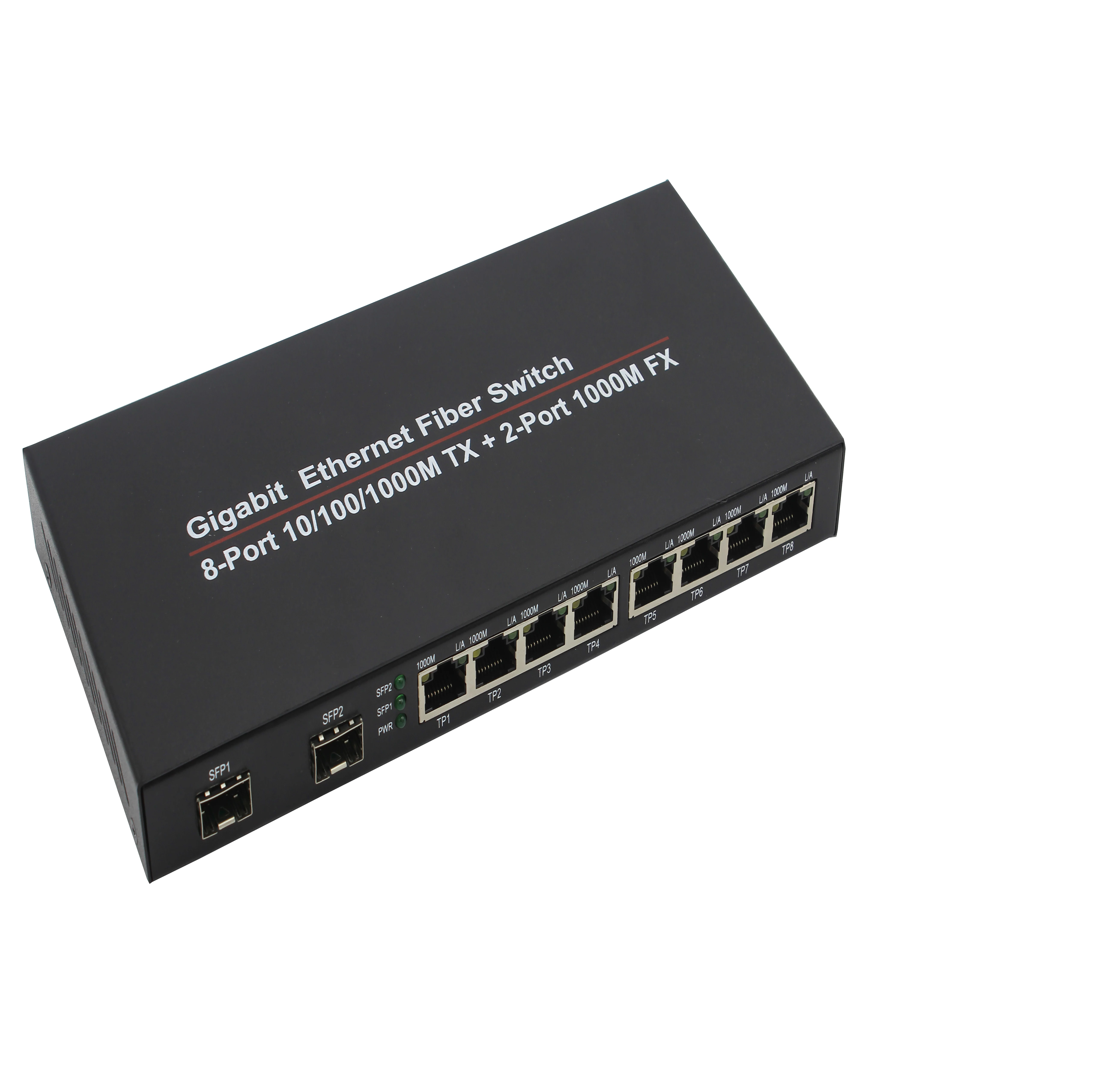 NF-S2008C20B RoHS Approved 4 Port Ethernet Switch SC SM 1310nm Fiber Converter Fiber  Optic Equipment OEM Media Converter SFP