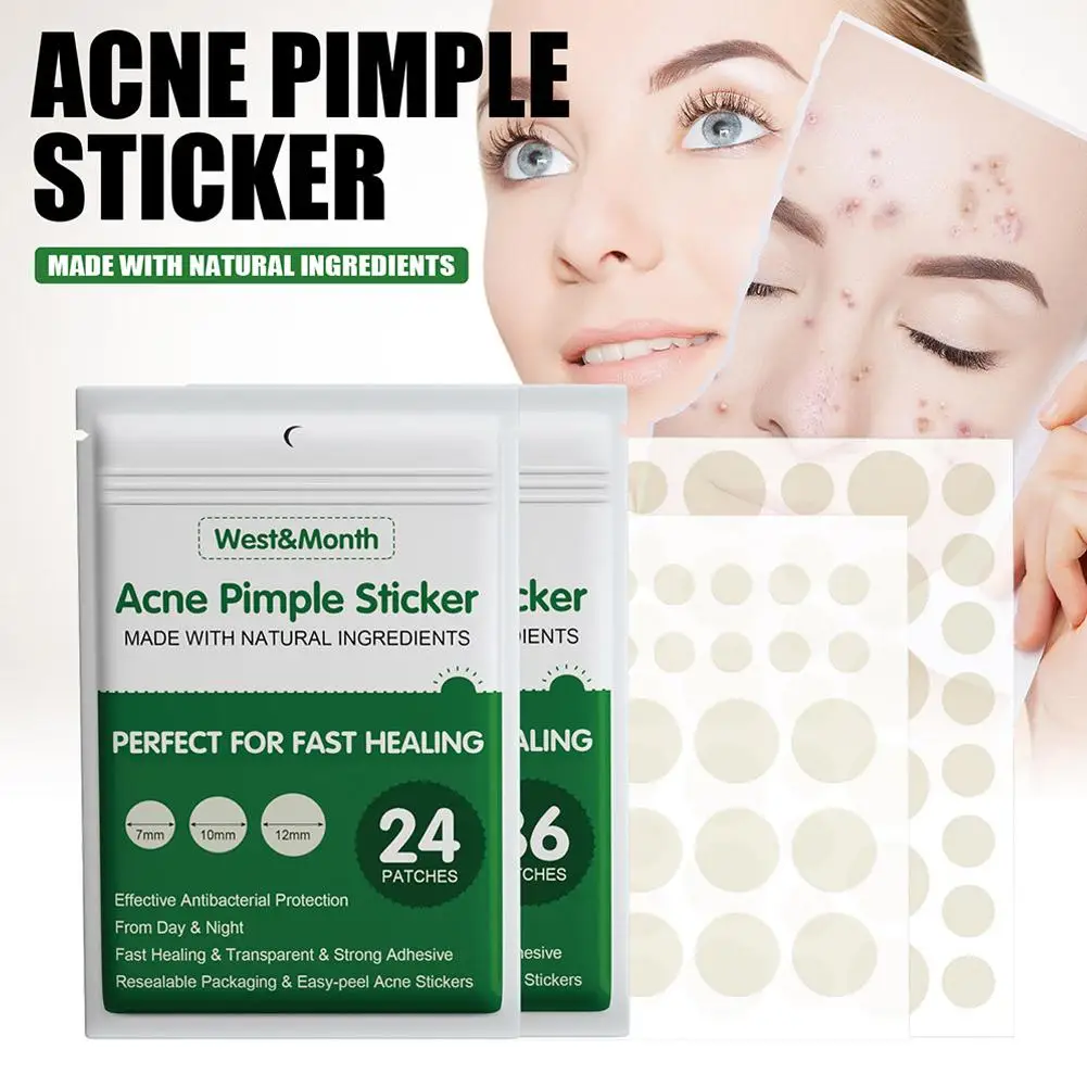 Acne Pimple Patch Sticker Acne Treatment Pimple Remover для Spot Blemish Care Mask Skin Facial маска лица Tool K3F2