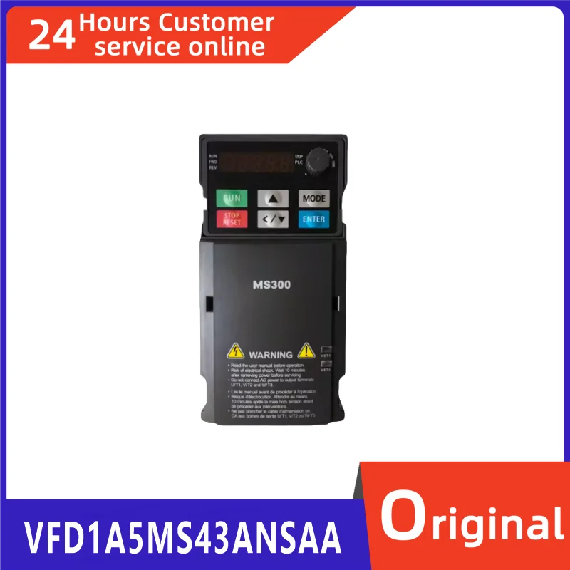 

Brand new original VFD1A5MS43ANSAA. frequency conversion module