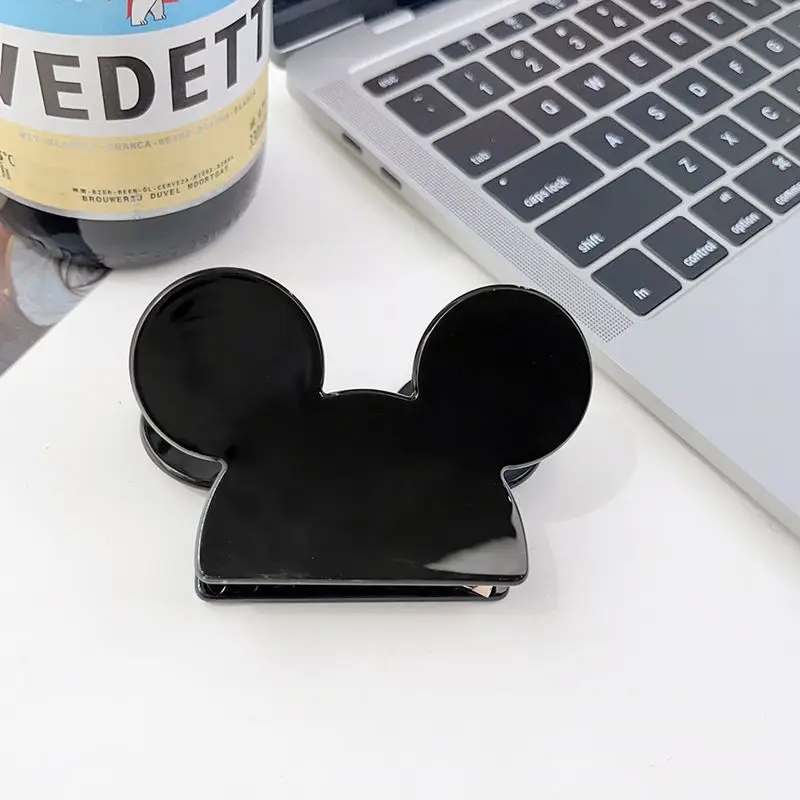 1pc Acrylic cartoon Mickey hair clip, fashionable, back of head hair clip, shark clip, hair accessory