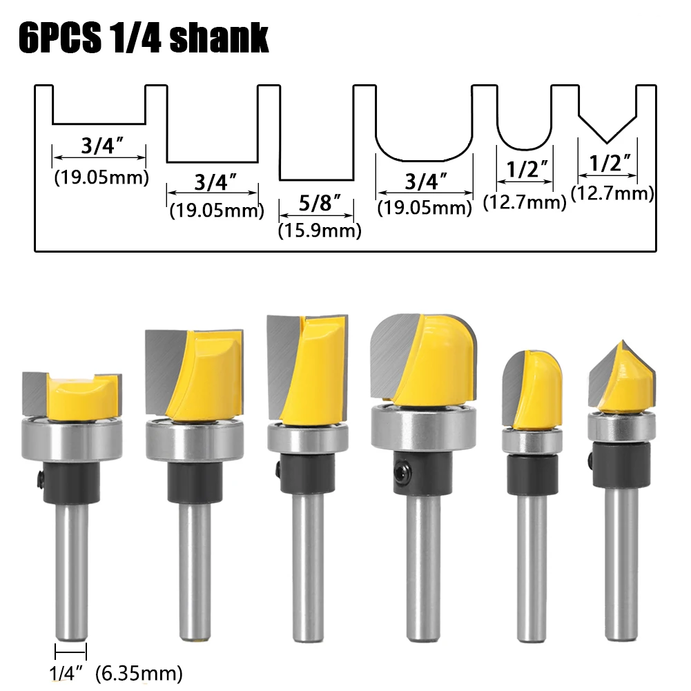 1PC 6mm 1/4