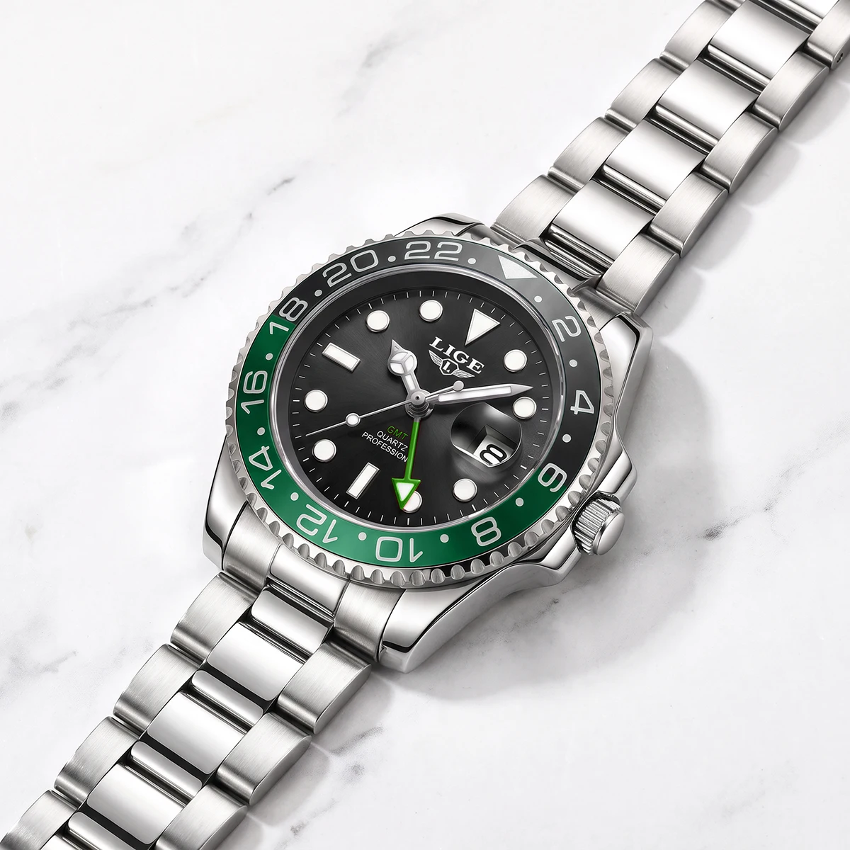 LIGE Topmerk Luxe Heren Quartz - Luxury Watch Magazine recensie en prijs